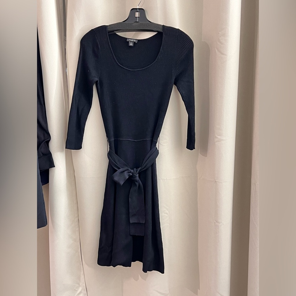 ann taylor Belted Sweater Dress